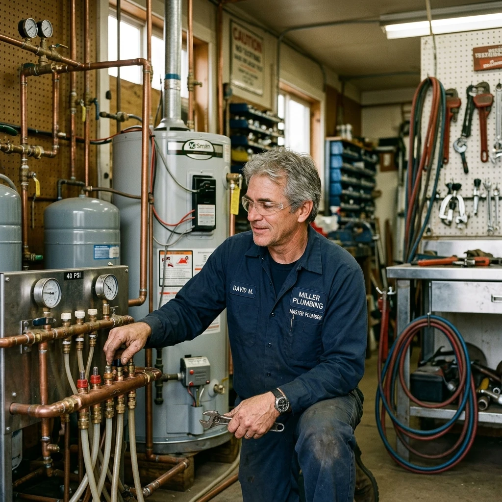 David Miller, Licensed Master Plumber (Texas #MP-48201)